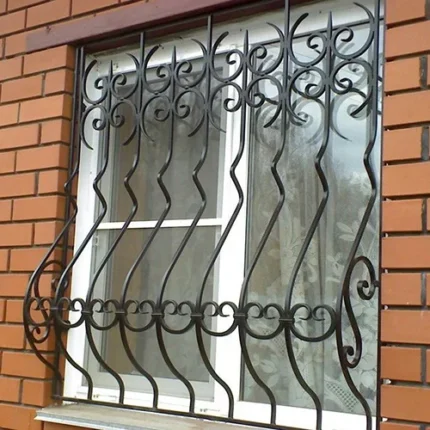 Решетки на окна в спб производства Зевс Удача